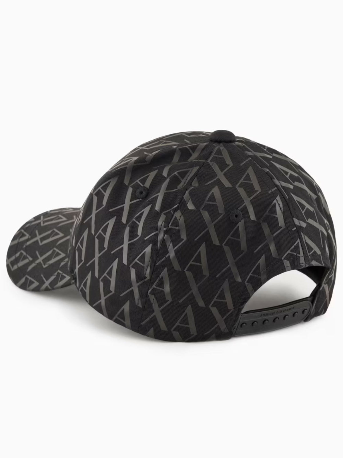 Cappello con visiera con logo allover AX - 954229CC813